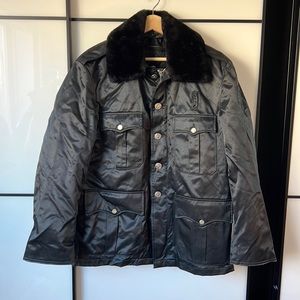 Vintage Men’s Premium Heavy Duty Jacket with Removable Liner - Size Large